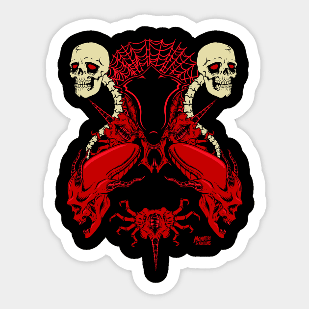 Xeno Witch Mother Sticker by MonstersandMartians